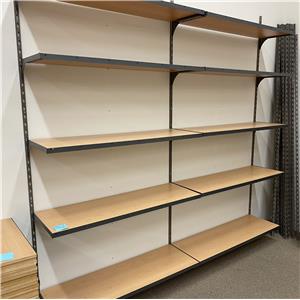 Lot 77 

Wall Fixture Bays - Shelving